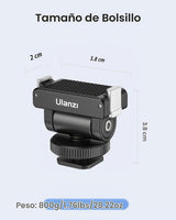 Ulanzi CA22 Adaptador montaje para cámara acción y osmo pocket 5