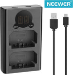 Kit de Cargador Doble y 2 baterías NP-FZ100 Neewer