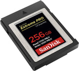 Tarjeta Cfexpress Typo B Sandisk Extreme Pro 256GB 1700MBs 3