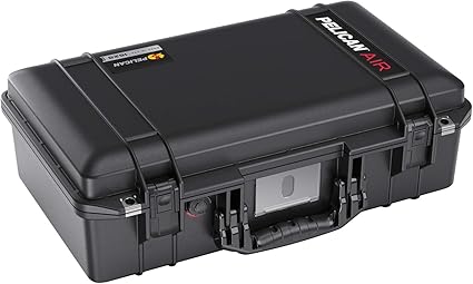 Estuche Pelican 1525 AIR con Trekpak (Negro)