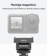 Ulanzi CA22 Adaptador montaje para cámara acción y osmo pocket 4
