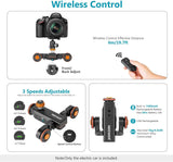 Mini Dolly control remoto para cámara y celular Neewer DL100 3