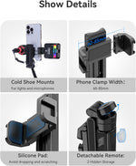 Minitripié y Selfie Stick Ulanzi JJ02 con Disparador