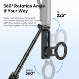 Minitripié y Selfie Stick Ulanzi JJ03 Magnetico, Disparador 4