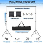 Portafondos Daladen 3 x 3m Viene con 4 Clips y 2 Bolsas de Arena,