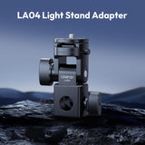 ULANZI LA04 Adaptador de Soporte de luz con Tornillo de 1/4" 8