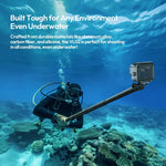 Palo selfie Ulanzi VL02 de fibra de carbono de 2,7 mts