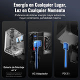 Lámpara Zhiyun Molus X200 COB Light Bi-Color 5