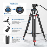 Tripié Neewer Professional TP37 8 Kgs 3