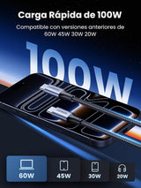 Cable Ugreen USB-C a USB-C 2 MetroS 2