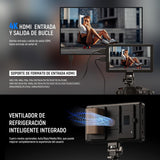 NEEWER 7" F700 Monitor Campo Cámara, Pantalla Táctil IPS 2000nit 8