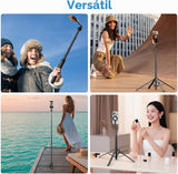 Minitripié y Selfie Stick Ulanzi SK-21 Magnetico (Black) 5