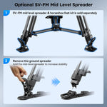 Tripié Sirui SQ75+S5 SISQ75S5 Rapid-System Tripod Fibra de Carbono 18Kg