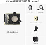 Lámpara Zhiyun Molus X200 RGB COB Light 8