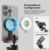 Mini Tripié Ulanzi MT30 Flexible magnético con Rosca de 1/4" 3