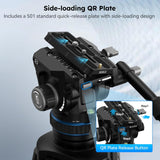 Tripié Sirui SQ75+S5 SISQ75S5 Rapid-System Tripod Fibra de Carbono 18Kg 3