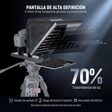 Teleprompter Neewer X16B con Control Remoto RT-110 y App 5