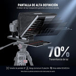 Teleprompter Neewer X16B con Control Remoto RT-110 y App