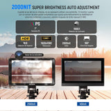 NEEWER 7" F700 Monitor Campo Cámara, Pantalla Táctil IPS 2000nit 3