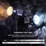 Lámpara Fresnel Portátil Ulanzi L023 40 Watts 5