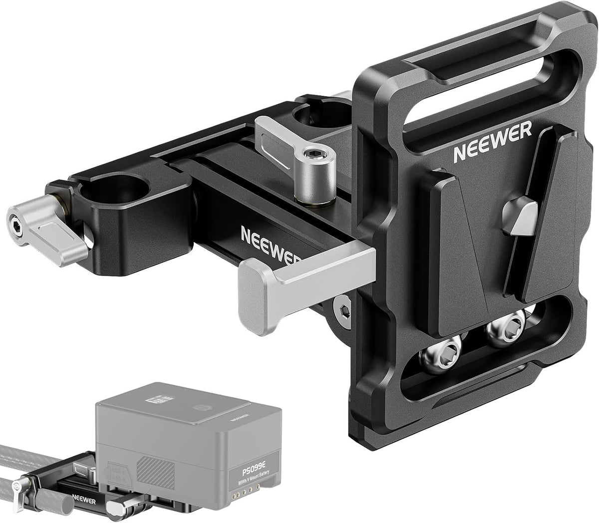 Placa de Montaje para Batería V-Mount Neewer 10102929