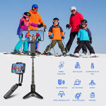 Minitripié, Selfie Stick y Estabilizador Koscheal Q09