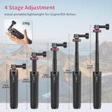 Minitripié y Selfie Stick Ulanzi MT-72 para GoPro 3