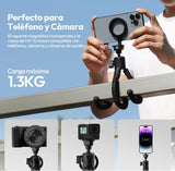 Mini Tripié Ulanzi MT30 Flexible magnético con Rosca de 1/4" 4