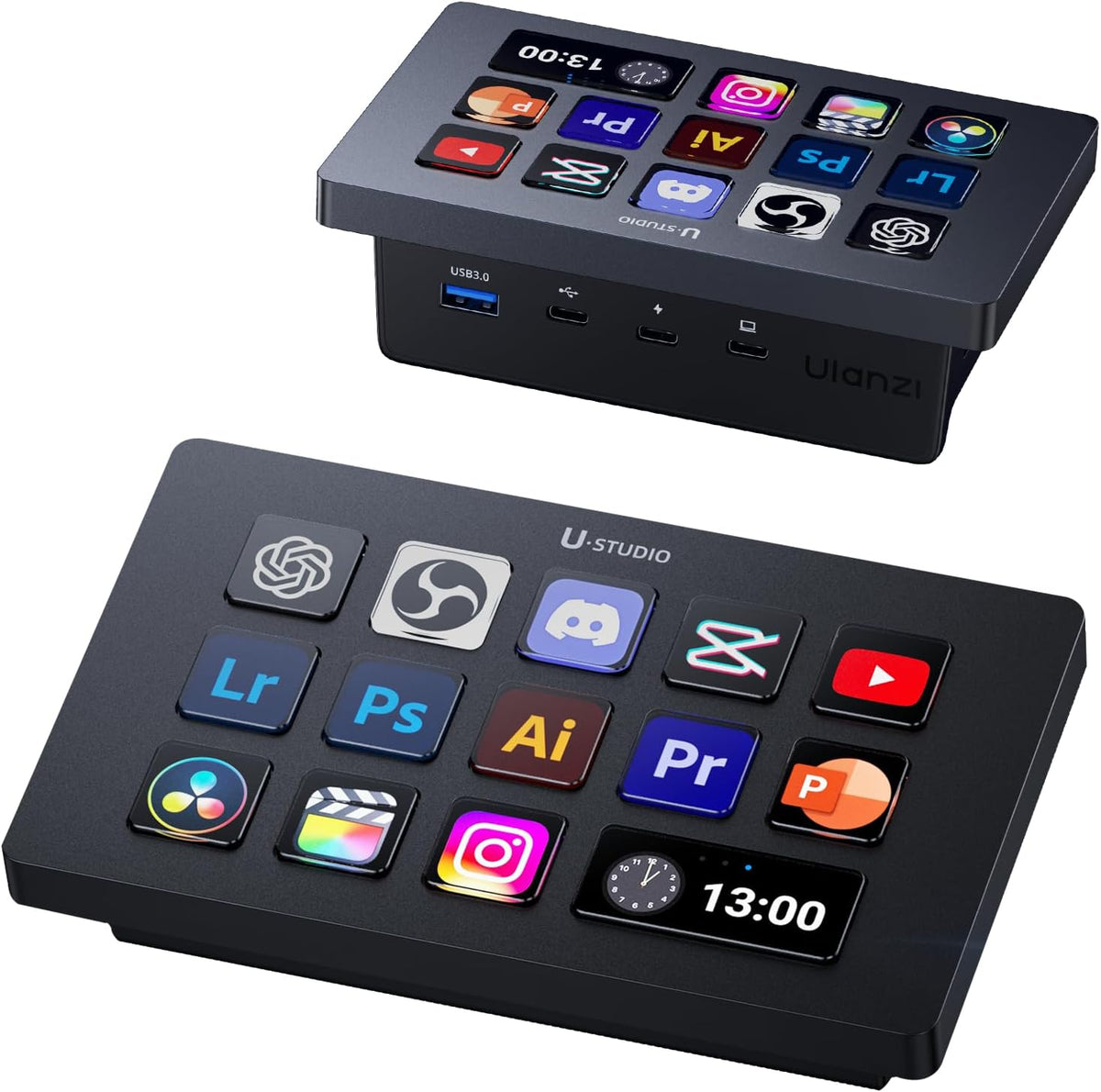 Teclado Ulanzi Stream Controller D200H