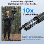 Tripié Sirui SQ75+S5 SISQ75S5 Rapid-System Tripod Fibra de Carbono 18Kg