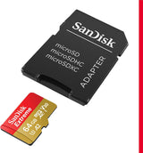 Tarjeta SanDisk Extreme microSDXC de 64GB Clase10 2