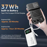 Lámpara Ulanzi LM-P40 RGB (L130) Portable Video Light 40W 4