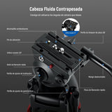 Tripié Neewer Professional TP37 8 Kgs 4