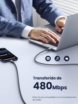 Cable Ugreen USB-C a USB-C 2 MetroS 4