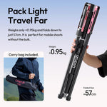 Pedestal para lámpara Ulanzi T230 2.30 cms (Fibra de Carbono)