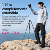 Tripié Ulanzi TT59 1.75 Mts 6