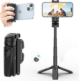 Minitripié y Selfie Stick Ulanzi JJ02 con Disparador 1