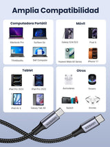 Cable Ugreen USB-C a USB-C 1 Metro 5