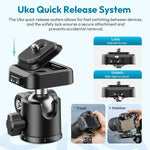 Tripié Ulanzi TT53 de Viaje de hasta 180cm