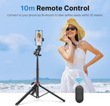 Minitripié y Selfie Stick Ulanzi MT-78 7