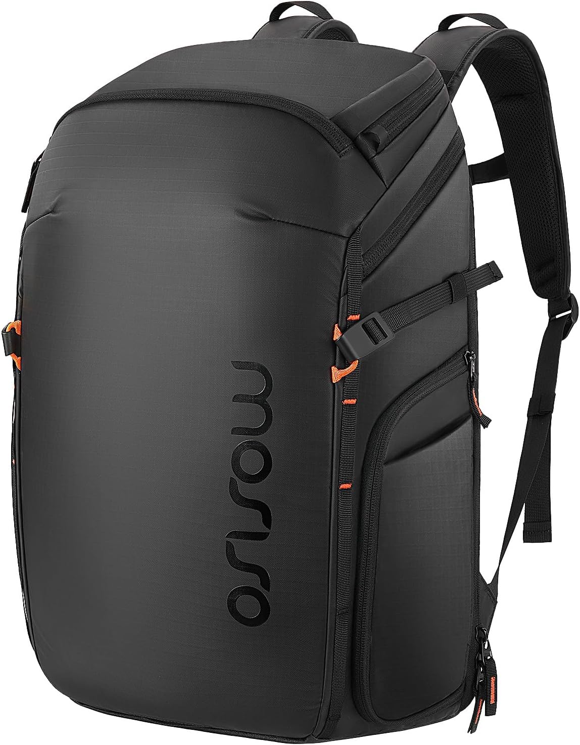 Mochila Backpack Mosiso 15-16 Negro y Naranja Plástico