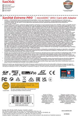 Tarjeta SanDisk Extreme PRO Micro SDXC de 512GB 200 MB/s 5