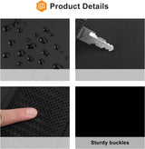 Mochila Backpack Mosiso 15-16 Negro y Naranja Plástico 8