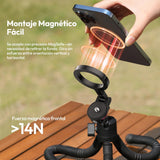Mini Tripié Ulanzi MT30 Flexible magnético con Rosca de 1/4" 8