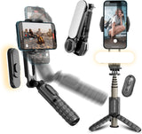 Minitripié, Selfie Stick y Estabilizador Koscheal Q09 1