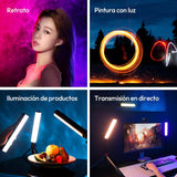 Lámpara Barra Ulanzi B15 RGB magnética 8