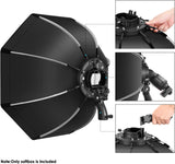 Softbox Octagonal Neewer 65cms SF-RP26 (Flashes) 2
