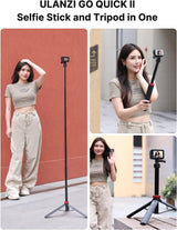 Minitripié y Selfie Stick Ulanzi Go Quick II (3113) 6