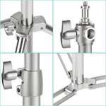 Pedestal para Lámpara Neewer de 2.60 mts Plateado