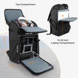 Mochila Backpack Mosiso 15-16 Negro Plástico 2
